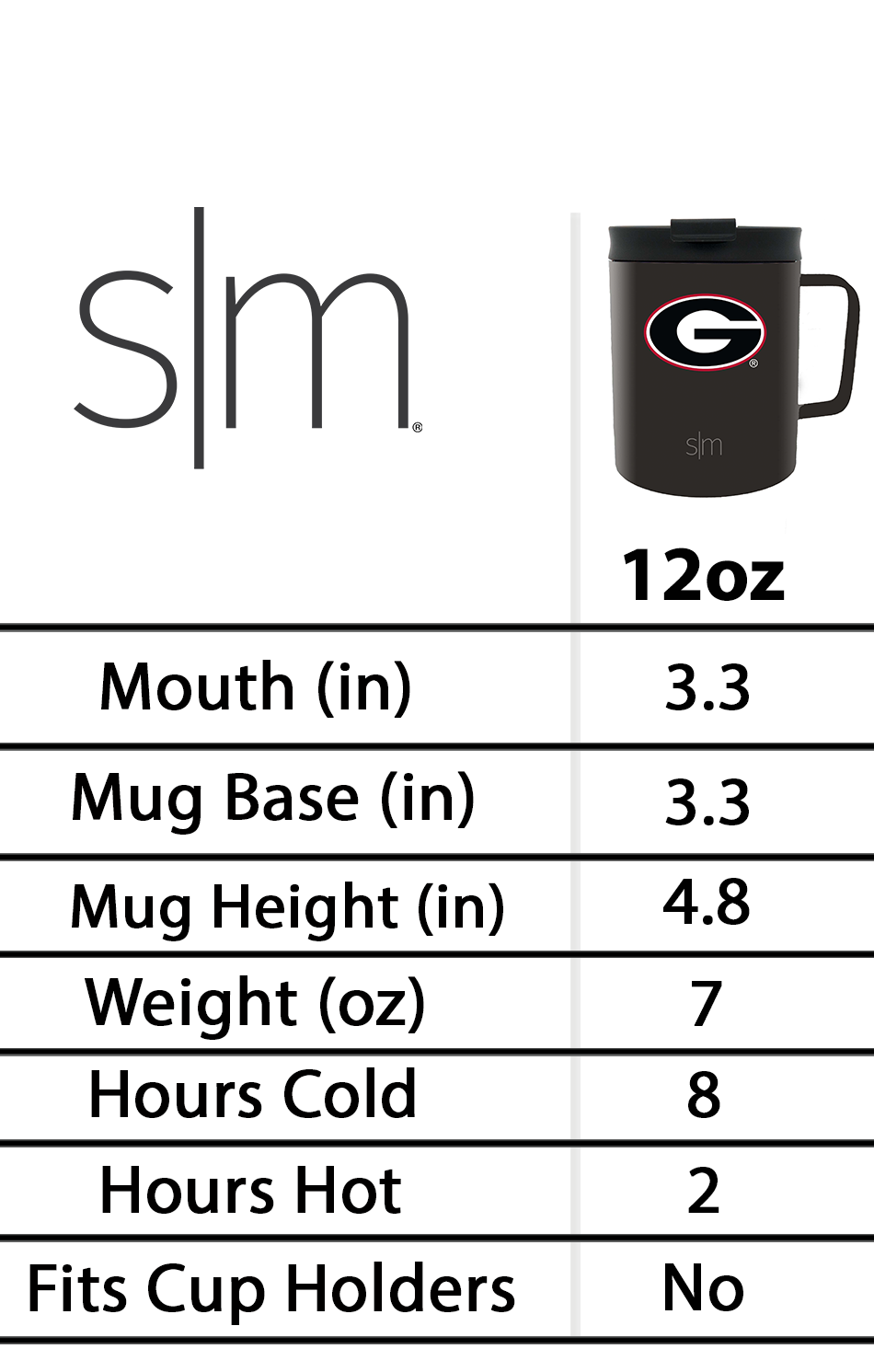 Collegiate Scout Coffee Mug with Flip Lid J5 Yv