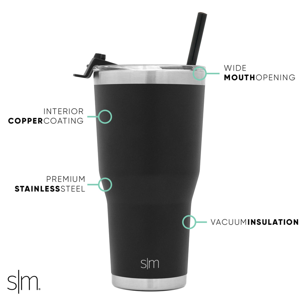 Collegiate Cruiser Tumbler with Flip Lid and Straw L2 G9