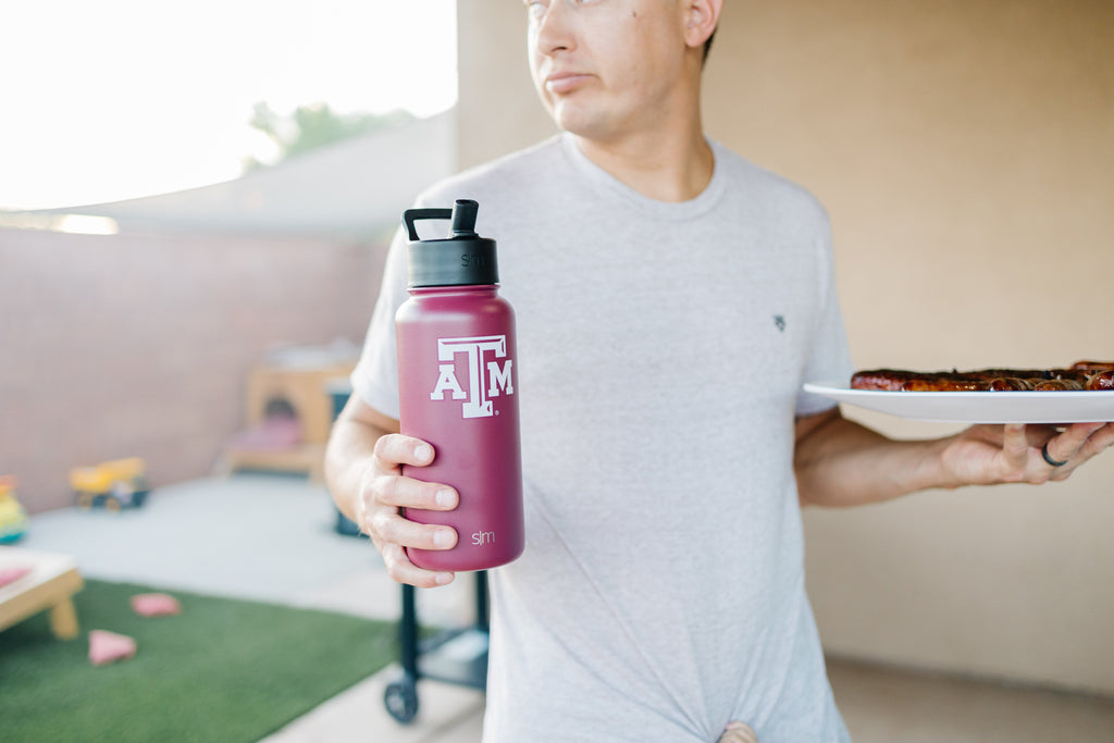 Collegiate Summit Water Bottle with Straw Lid X9 Ml