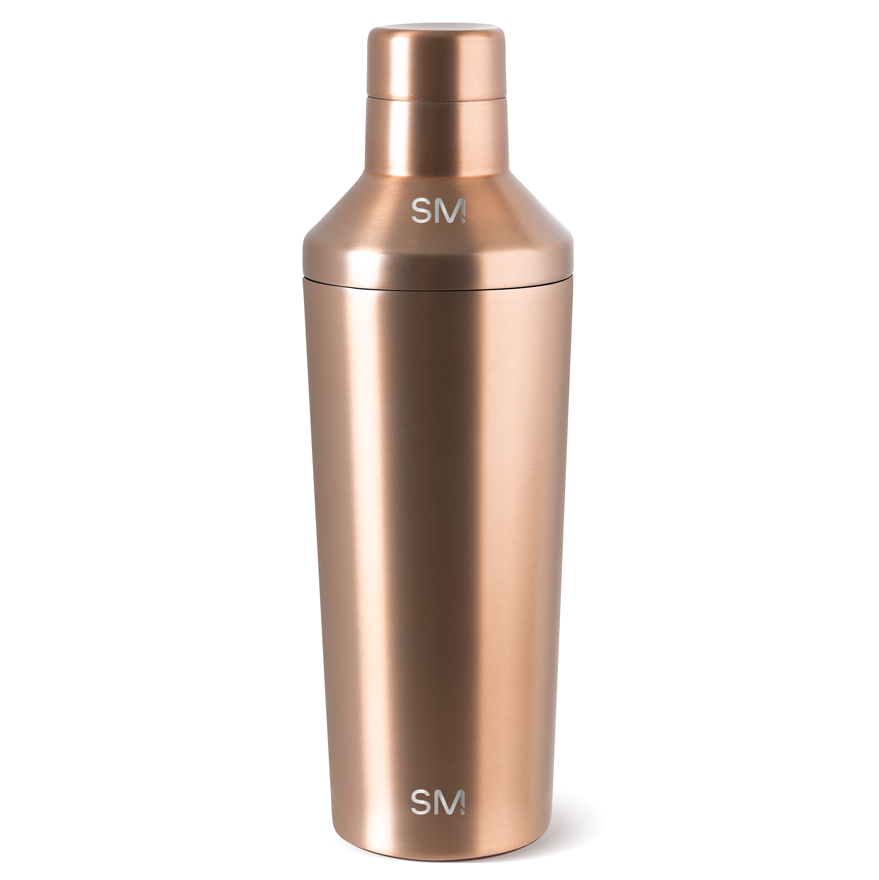 Classic Cocktail Shaker with Jigger Lid H8 bF