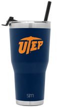 Collegiate Cruiser Tumbler with Flip Lid and Straw R9 i7