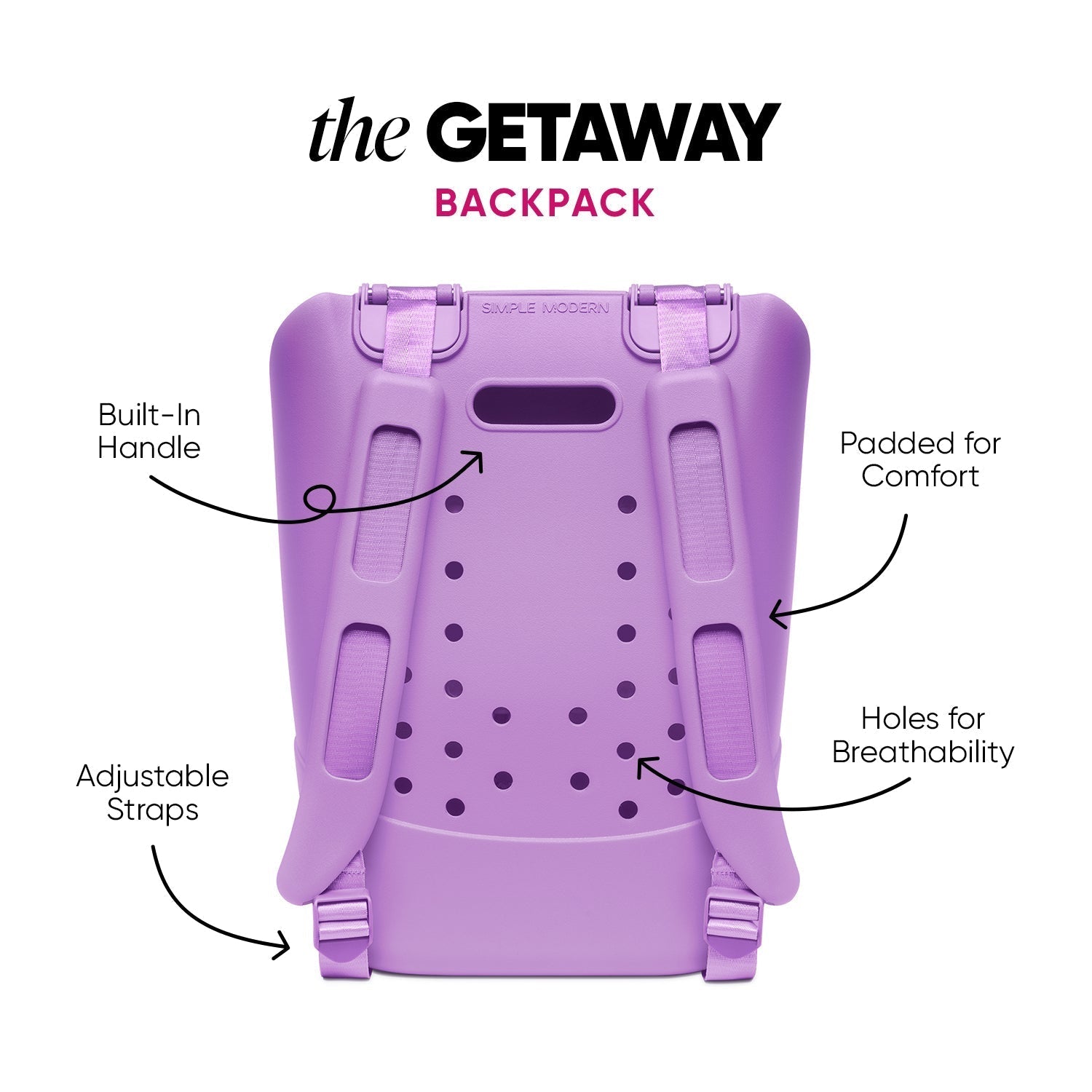 Large Getaway Backpack S8 8p