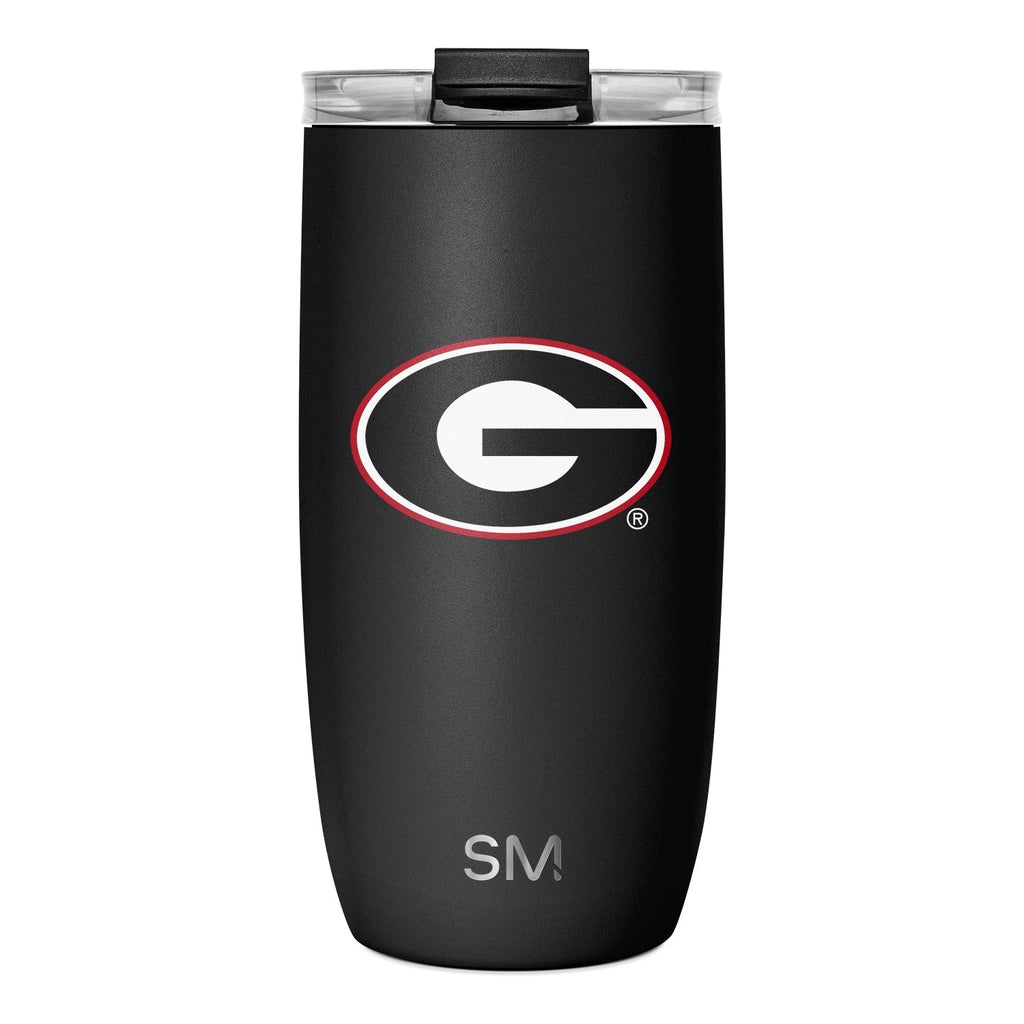 Collegiate Voyager Tumbler with Clear Flip Lid & Straw L8 cc
