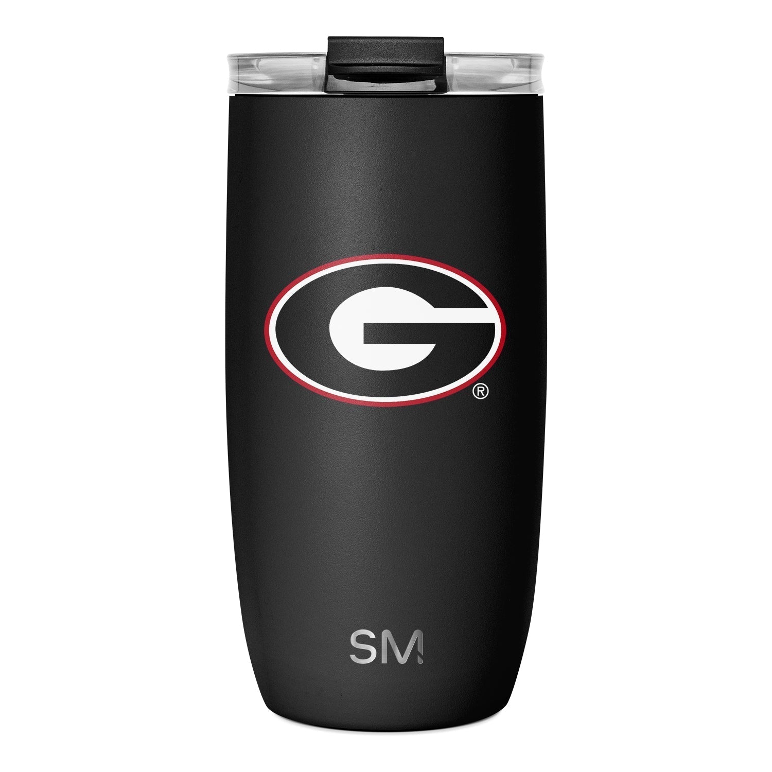 Collegiate Voyager Tumbler with Clear Flip Lid & Straw L8 cc