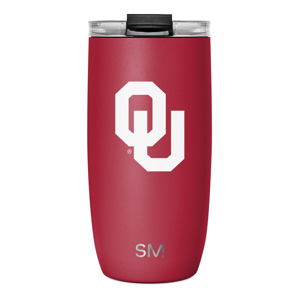 Collegiate Voyager Tumbler with Clear Flip Lid & Straw Y8 0b