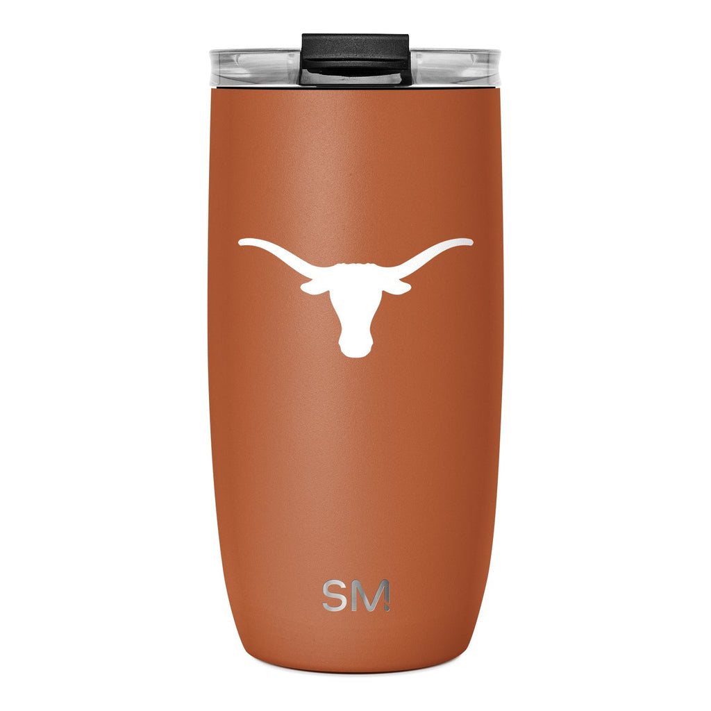 Collegiate Voyager Tumbler with Clear Flip Lid & Straw J4 DH
