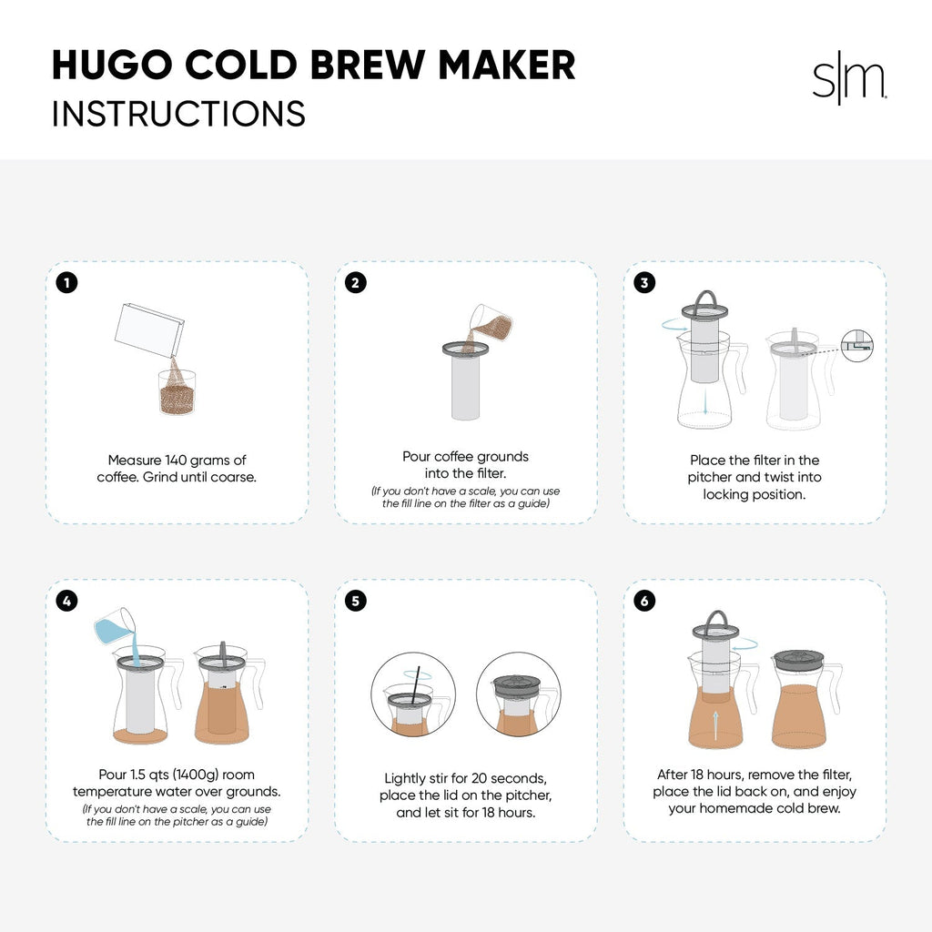 Hugo Cold Brew Maker E6 32