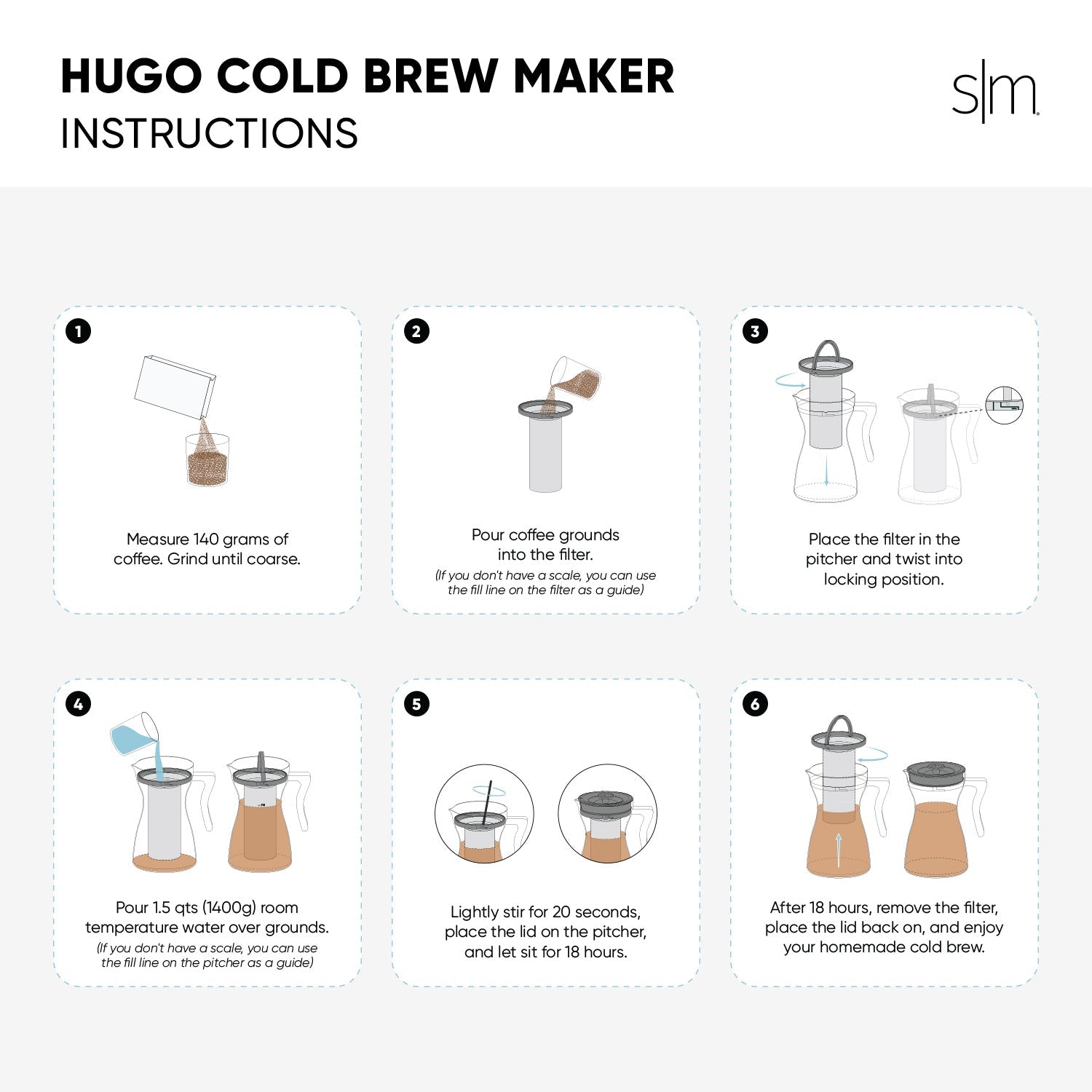 Hugo Cold Brew Maker E6 32