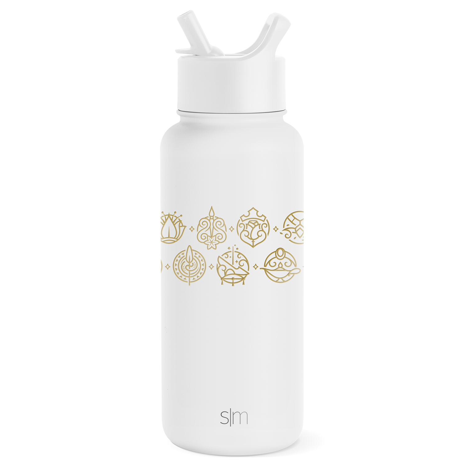 Disney Summit Water Bottle with Straw Lid D9 KB