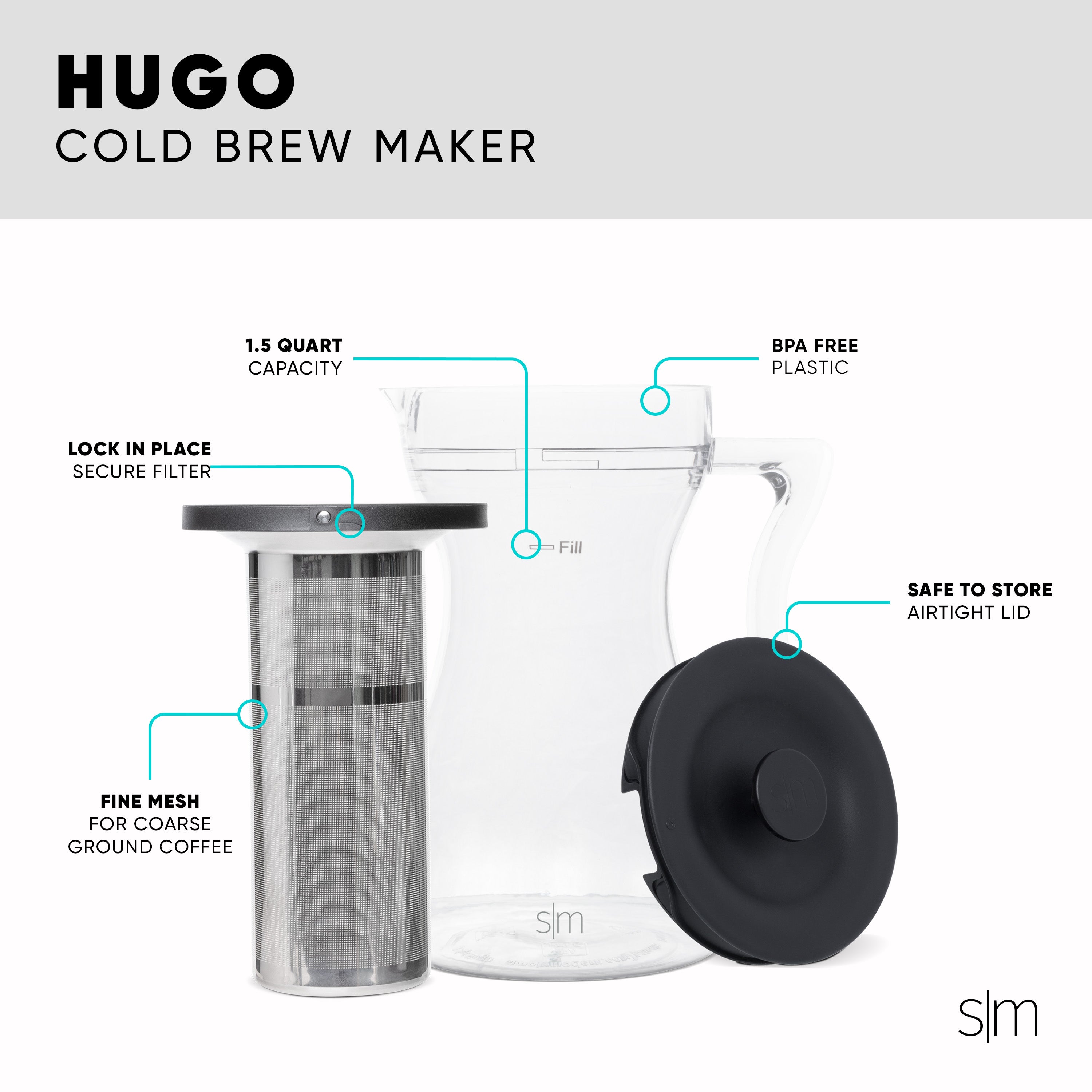 Hugo Cold Brew Maker E6 32